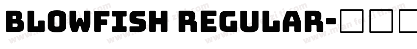 Blowfish Regular字体转换